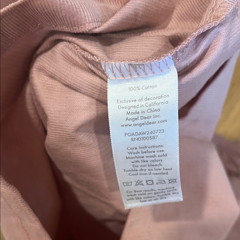 Angel Dear Blush Pink Baby Dress - Picture 4 of 4